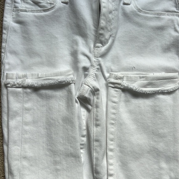 Joe’s The Markie Hennie Mid rise skinny crop jeans White 26 NWOT - Picture 11 of 16
